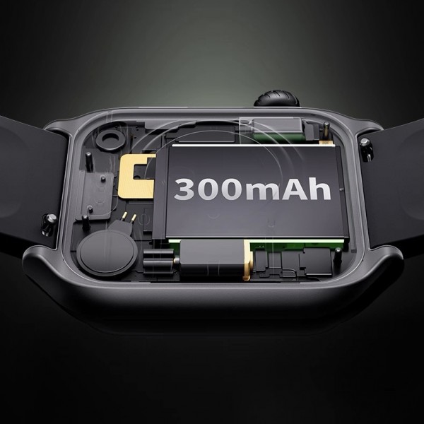 Smartwatch with 30-Day Long Battery Life, Supports Music Control and Exercise Tracking